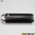 Silenciador Hyosung Comet GT XNUMX (XNUMX - XNUMX) IXrace New pure preto