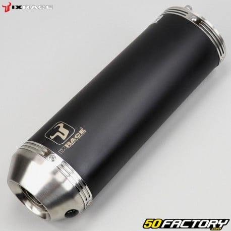 Daelim silencer Roadwin 125 (2004 - 2006) IXrace New pure black stainless steel