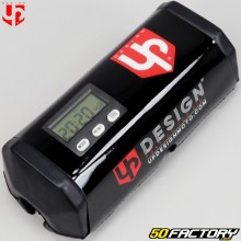Handlebar foam (without bar) Up Design black with stopwatch