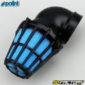 Ã˜46 mm air filter Polini 90Â° black