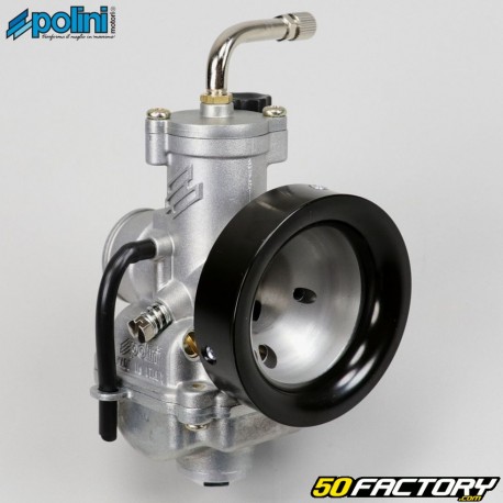 Carburador Polini CP 21 (starter pull-type) com anel de filtro de ar Ø60 mm