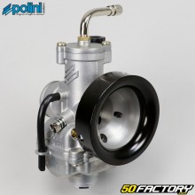 Carburador Polini CP 21 (starter Alça manual válvula de acelerador carburador) com anel de filtro de ar Ø60 mm