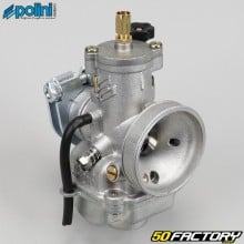 Carburador Polini CP 17.5 (montagem rígida e starter com alça manual válvula de acelerador carburador)