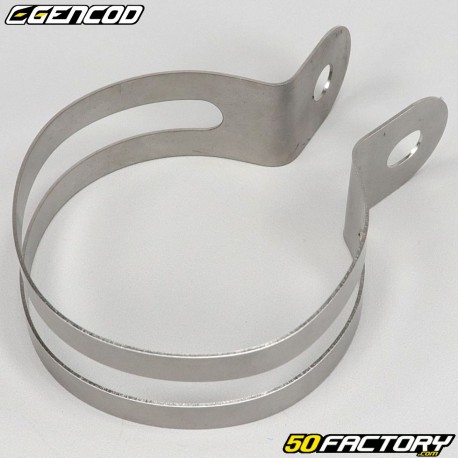 Exhaust muffler clamp Ã˜70 mm Gencod stainless