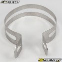 Exhaust muffler clamp oval type Leovince Gencod stainless