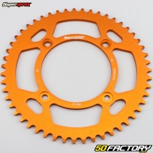 Couronne 51 dents alu 420 Beta RR 50 Supersprox orange