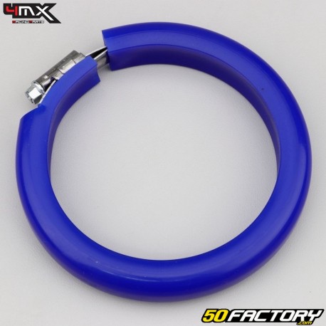 Protezione del silenziatore del tubo di scarico 2T 4MX blu