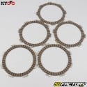 Disques garnis d'embrayage Honda CB, XL, CBF, Yamaha MT 125, 250... Kyoto