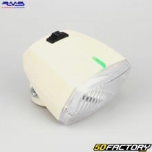 Headlight Piaggio Ciao RMS ivory