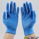 Blue Mechanic Nitrile Gloves (Pack of 100)