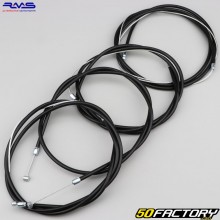 Cables and sheaths Piaggio So black RMS (Kit)