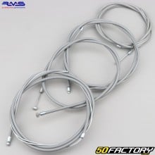 Cables and sheaths Piaggio Ciao Gray PXs RMS (Kit)
