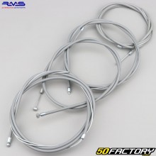 Cables y fundas Piaggio Ciao Gris PX RMS (Kit)