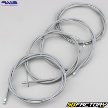 Cables and sheaths Piaggio Ciao gray RMS (Kit)