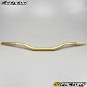 Manubrio Fatbar alluminio Ø 28 mm Gencod oro con ponti neri e schiuma