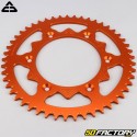 Rear sprocket 49 aluminum teeth 520 Gas Gas EC 250, Husaberg FC 550, KTM EXC 200... Orange ACD