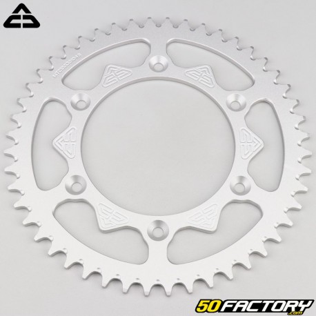 Rear sprocket 48 aluminum teeth 520 Gas Gas EC 250, Husaberg FC 550, KTM EXC 200... gray ACD