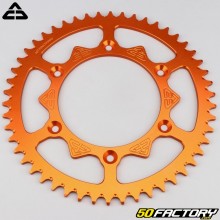 Rear sprocket 50 aluminum teeth 520 Gas Gas EC 250, Husaberg FC 550, KTM EXC 200... Orange ACD