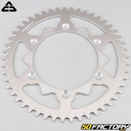 Rear sprocket 49 aluminum teeth 520 Yamaha WR, YZ 125, 250... Gray ACD