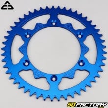 Rear sprocket 49 aluminum teeth 520 Yamaha WR, YZ 125, 250... Blue ACD