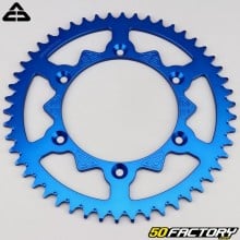 Rear sprocket 50 aluminum teeth 520 Yamaha WR, YZ 125, 250... Blue ACD