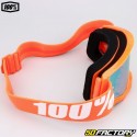 Goggle 100% Strata 2 orangefarbener Bildschirm Iridiumgold