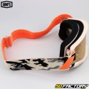 Goggle 100% Strata 2 Kombat beige gold iridium screen