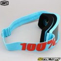 100% Strata 2 Summit goggle blue screen iridium silver