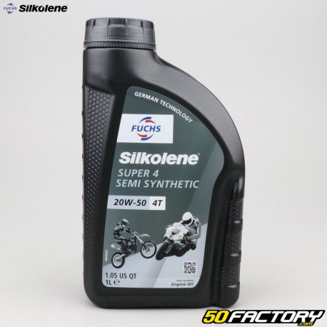 Silkolene-Motoröl 420W50 Super 4 Halbsynthese 1L