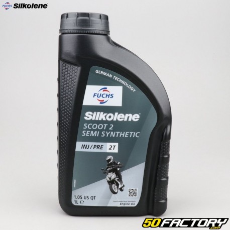 2 Silkolene Scoot 2 Semi-Synthetic Motor Oil