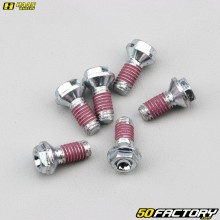 Tornillos de disco de freno delantero o trasero Kawasaki KX 6 11x125 mm, Suzuki 250 RM, Yamaha YZF 450 ... Haan Wheels (lote de 6)