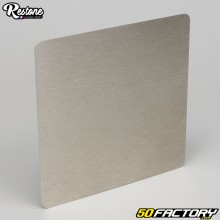 Placa porta número en aluminio cuadrada modelo pequeño 150 mm Restone