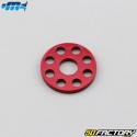 6mm Flat Washers Drilled Motocross Marketing aluminum Ã˜18 mm red (lot of 10 pieces)