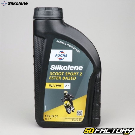 2 Silkolene Scoot Sport 2 Semi-Synthetic Engine Oil