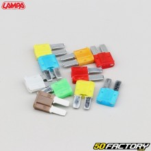 Mini fusíveis chatos (micro) Lampa Micro Due (Pacote 10)