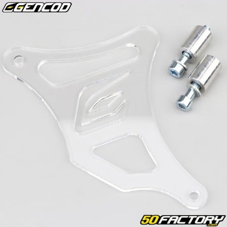 Sprocket pinion cover AM6 minarelli Gencod transparent