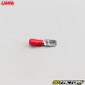 6.3 mm male crimp terminals Lampa red (pack of 10)