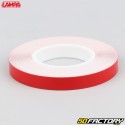 Sticker liseret de jantes Lampa rouge avec applicateur 7 mm