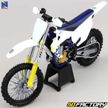 Motocicleta em miniatura 1/12th Husqvarna FC 450 Novo Ray