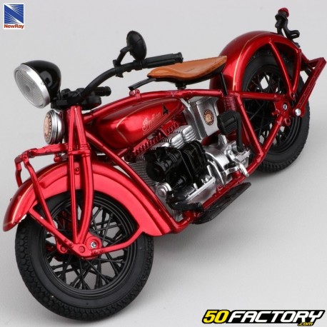 Motocicleta en miniatura 1/12e Indian 4 1930 New Ray
