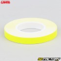 Adhesivo cinta para borde de llanta Lampa amarillo fluorescente con aplicador 7 mm