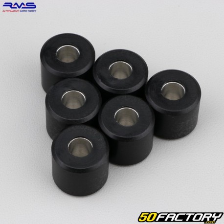 Rulli di variatore 8.6g 19x17 mm Piaggio Xevo, X9, Vespa 125 ... RMS