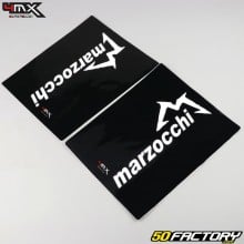 Stickers de fourche 4MX Marzocchi noirs