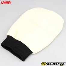 Chamois skin bodywork cleaning glove Lampa