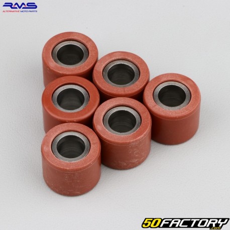 Rodillos de variador 9.8g 19x15.5 mm Piaggio Zip,  Gilera Stalker... RMS