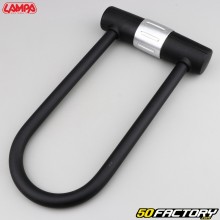 U-lock Lampa 104x250 milímetros preto