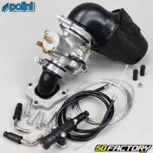 Carburatore Polini CP 21 Minarelli orizzontale, 1PE40QMB MBK Nitro,  Ovetto,  Yamaha, Keeway, Generic... 50 2 (kit)