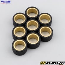 Rodillos de variador 16g 25x14.9 mm Yamaha Tmax,  Xmax,  Peugeot Metropolis 400, 500 ... RMS