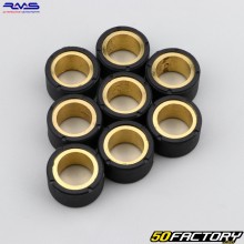 Rodillos de variador 17g 25x14.9 mm Yamaha Tmax,  Xmax,  Peugeot Metropolis 400, 500 ... RMS