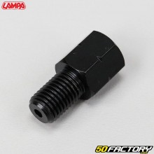 Adaptador de espelho 10 mm invertido para 10 mm padrão Lampa preto